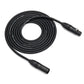 Samson TOURtek PRO 15 Meters 3 Pin XLR Male to Female Microphone Audio Cable with PVC Jacket, Gold Plated Neutrik Connectors and Copper Mesh Shielding | ESATPM50