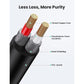 [CLEARANCE] UGREEN 3.5mm Male to 2RCA 1.5-Meter Gold-Plated Audio Jack AUX Splitter Cable for Audio Equipment, PC, Laptops, Smartphones (10583)