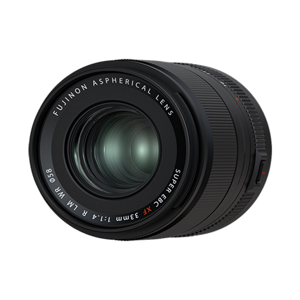FUJIFILM Fujinon XF 33mm f/1.4 R LM WR X-Mount APS-C Autofocus for Mirrorless Cameras with Two Aspherical and Three ED Elements, 15 Elements in 10 Groups, 50mm-Equivalent in Full-Frame Focal Length, and 58mm Filter Size
