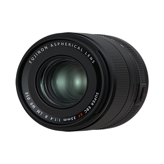 FUJIFILM Fujinon XF 33mm f/1.4 R LM WR X-Mount APS-C Autofocus for Mirrorless Cameras with Two Aspherical and Three ED Elements, 15 Elements in 10 Groups, 50mm-Equivalent in Full-Frame Focal Length, and 58mm Filter Size