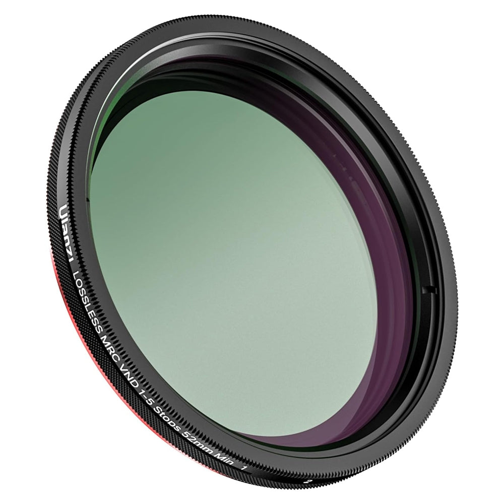 [𝐂𝐋𝐄𝐀𝐑𝐀𝐍𝐂𝐄 %] Ulanzi HP-013 MagFilter 52mm Magnetic Smartphone Filters and Ring Adapter for iPhone MagSafe & Android Phone, 5-Stop Variable ND Neutral Density, CPL Circular Polarizer, 1/4 Black Soft Focus, Four Line Star, Blue Silky Filters, Gold Silky