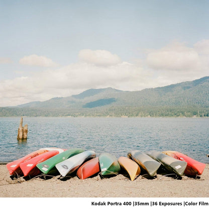 KODAK PORTRA 400 5pcs 135 35mm 400 ISO Color Negative Film w/ 36 Exposure Shots for Film Photography