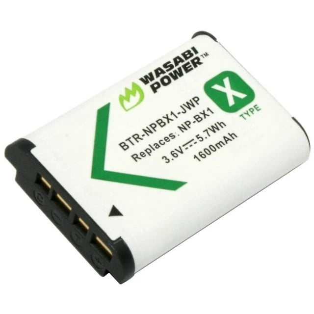 Wasabi Power NP-BX1 1600mAh 2pcs Battery & Dual USB Charger Kit for Sony Cyber-Shot Digital Camera