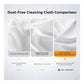 [CLEARANCE] K&F Concept 3pcs Set Replacement Center-Pinch Camera Lens Cap with Lens Cap Keeper & Microfiber Cleaning Cloth for DSLR/SLR & Mirrorless Camera | 37mm 40.5mm 43mm 46mm 49mm 52mm 55mm 58mm 62mm 67mm 72mm 77mm 82mm