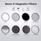 K&F Concept Nano-X Series Ultraviolet + Polarizing + Neutral Density (MCUV + CPL + ND1000) Ultra-Slim Optical Lens Filter Kit Waterproof UHD MRC 28-Layer Nano-Coated with Ring Adapter - Avalable Size