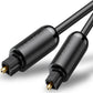 UGREEN Male to Male Fiber Optical Toslink Connector Audio Cable for TV, CD/DVD/Blu-Ray Player, Game Console to Speaker, Soundbar, Amplifier, etc. (1 Meter  / 1.5 Meter / 2 Meters / 3 Meters)
