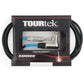 Samson TOURtek TIL 6 Meters 6.35mm AUX Angled to Straight High Performance Instrument Cable with PVC Jacket, Nickel Plated Neutirk Connectors, and Copper Mesh Shielding | ESATIL20