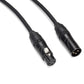 Samson TOURtek PRO 15 Meters 3 Pin XLR Male to Female Microphone Audio Cable with PVC Jacket, Gold Plated Neutrik Connectors and Copper Mesh Shielding | ESATPM50