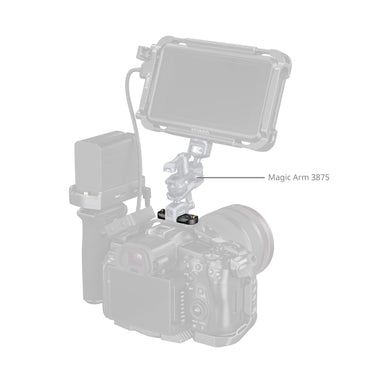 SmallRig 48mm Mini QR Quick Release Low-Profile NATO Rail with 1/4"-20 Screws and Safety Pins for Camera Accessories 2172B