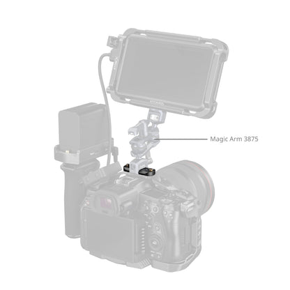 SmallRig 48mm Mini QR Quick Release Low-Profile NATO Rail with 1/4"-20 Screws and Safety Pins for Camera Accessories 2172B