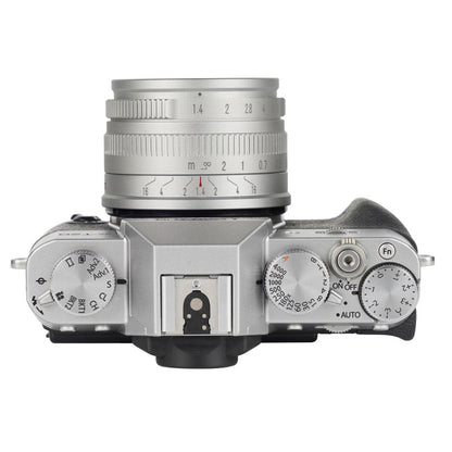 7Artisans 35mm F/1.4 MF Manual Focus APS-C Format Fujifilm X Mount Compact Portrait Prime Lens