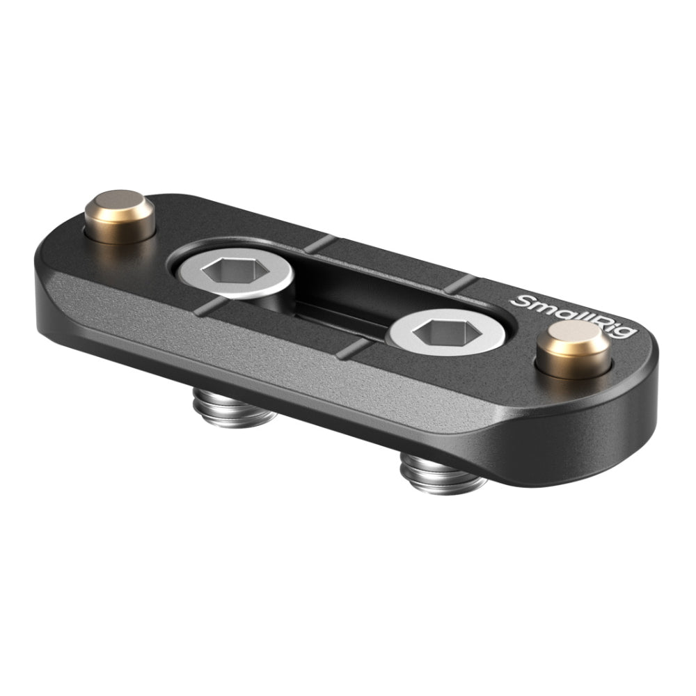 SmallRig 48mm Mini QR Quick Release Low-Profile NATO Rail with 1/4"-20 Screws and Safety Pins for Camera Accessories 2172B