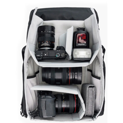 VSGO Black Snipe 25L 20L 16L Camera Backpack w/ FIDLOCK Magnetic Button