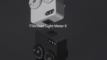 TTArtisan Light Meter II Alog Illuminometer APS-C Frame, F/2.0 Large Aperture with Dual Tuning Dial and Light Indicator, 23 Stop Shutter Speeds for E / X / Z / M43 / RF Mount Mirrorless Cameras and Photography | Black, Silver