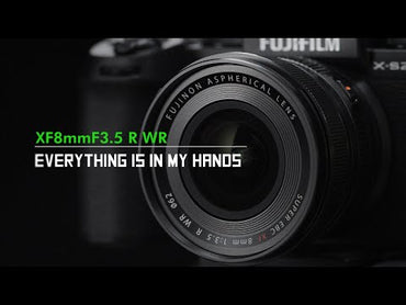FUJIFILM FUJINON XF 8mm f/3.5 R WR APS-C Autofocus Ultra-Wide Angle Lens for X-Mount Mirrorless Camera