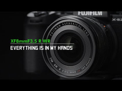 FUJIFILM FUJINON XF 8mm f/3.5 R WR APS-C Autofocus Ultra-Wide Angle Lens for X-Mount Mirrorless Camera