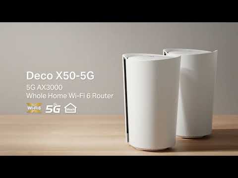 TP-Link Deco X50-5G AX3000 Dual-Band Wi-Fi 6 3400Mbps Gigabit