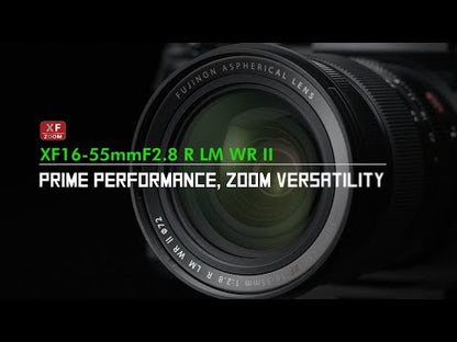 FUJIFILM FUJINON XF 16-55mm f/2.8 R LM WR II (APS-C) Autofocus Zoom Lens for X-Mount Mirrorless Camera