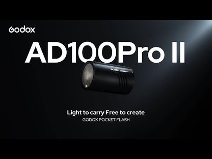 Godox AD100PRO II 100W TTL Wireless Pocket Flash