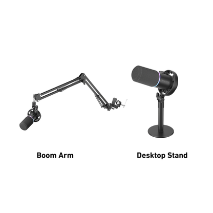 BOYA CASTMIC S60 Microphone w/ Boom Arm / Desktop Stand