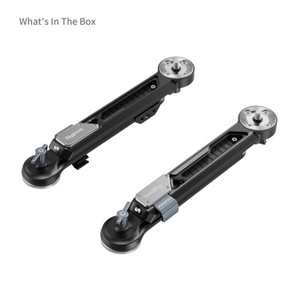 SmallRig Shoulder Rig Extension Arm Adapter with ARRI Rosette, Cable Clip, Integrated 1/4"-20 Locating Holes Attachment to Magic Arms and Handle Grip for Videography Accessories & Equipment | 5206