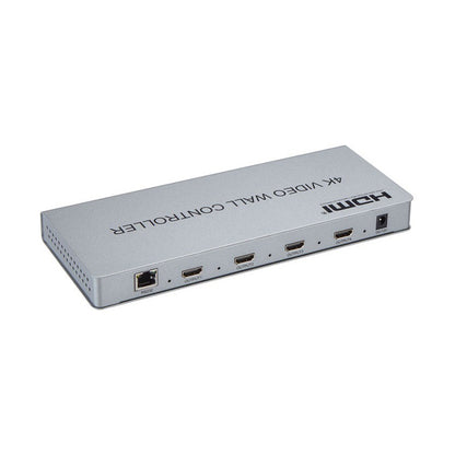 ArgoX 1080p 2x2 Video Wall Controller Multi Screen Splicer Processor with HDMI/DVI Input, 4 HDMI Output, 3.5mm Audio Output, Input Support HDMI1.4, HDCP1.4, and Support RS232 Control | HDVW2X2-N
