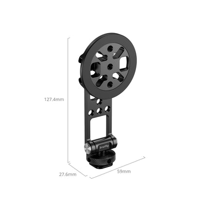 SmallRig MagSafe Phone Support Holder with 1/4"-20 Threaded Hole Cold Shoe Mount, 360° Rotation / 160° Tilt, Exterl SSD Clamp Holder for iPhones Attachment Accessories to Mirrorless, DSLR, Cinema Camera and Cages | 5155 | 5156 | 5157
