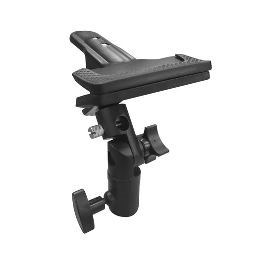 Pxel AA-LS5 Photo Studio Heavy Duty Metal Clamp Holder with 5/8" Light Stand Attachment for Reflector