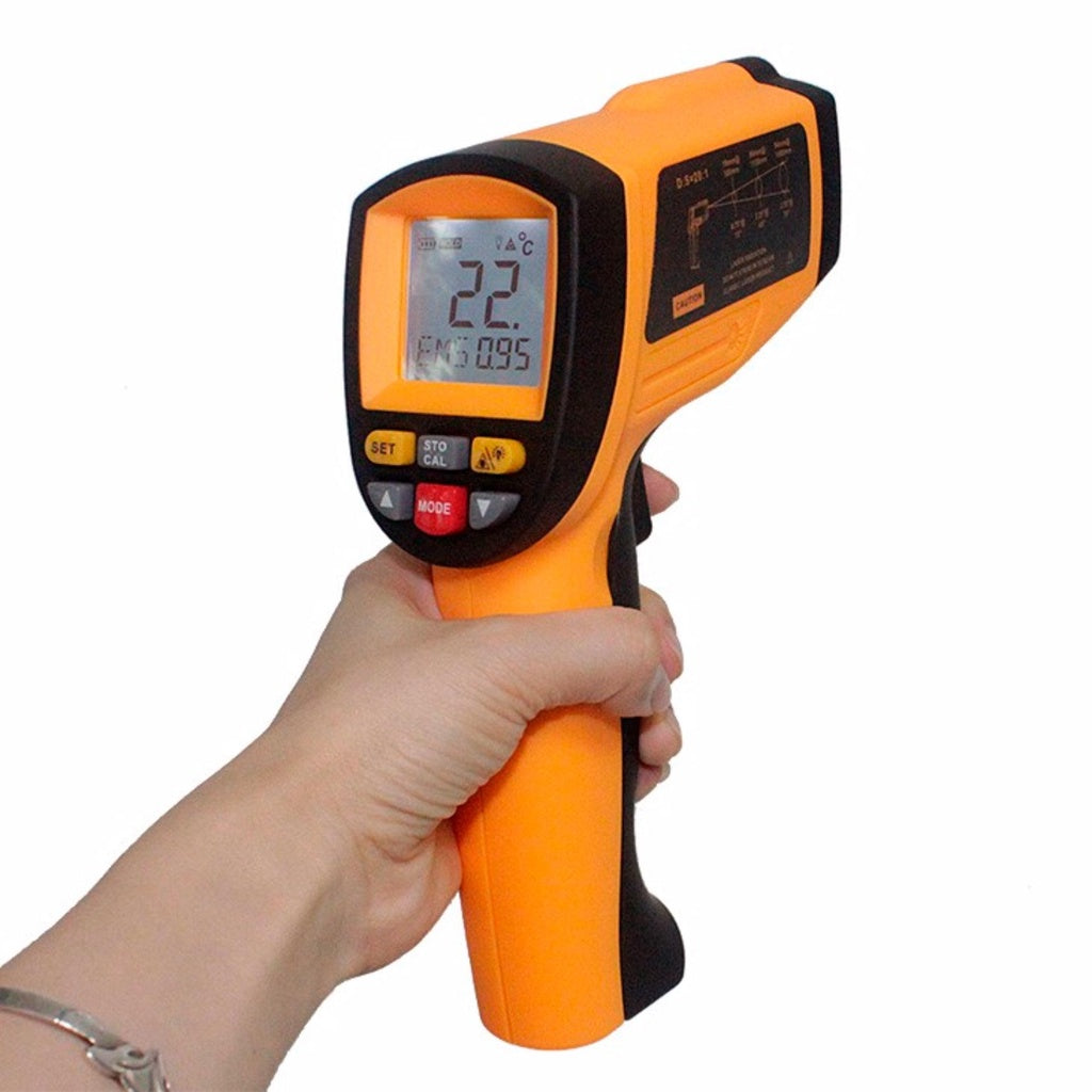 Benetech GM1150 Non Contact Thermometer Laser Temperature Gun Infrared Thermometer -50° to 1150° Celcius