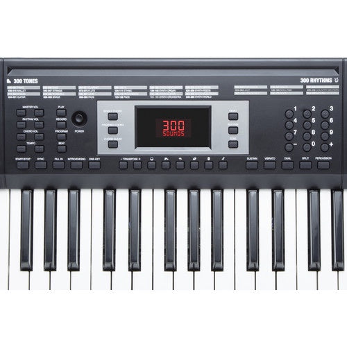 [CLEARANCE] Alesis Melody 61 MKII 61-Keys Digital Keyboard with Built-In Speakers and 300 Tones (Bench and Stand Included) | Mark II