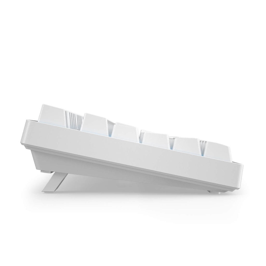 [CLEARANCE] Royal Kludge RK RK89 RGB 89 Keys Tri-Mode Mechanical Gaming Keyboard Bluetooth 5.1, 2.4Ghz Wireless and Wired with Hot Swappable Switches (Blue Clicky, Red Linear, Lemon Switch) (White)