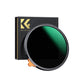 K&F Concept Nano-X Black Mist Series 1/4 ND8 to ND128 Variable Lens Filter with ND Neutral Density for DSLR Mirrorless Camera with Multi-Layer Coating and Lever Adjustment 49mm 52mm 55mm 58mm 62mm 67mm 72mm 77mm 82mm