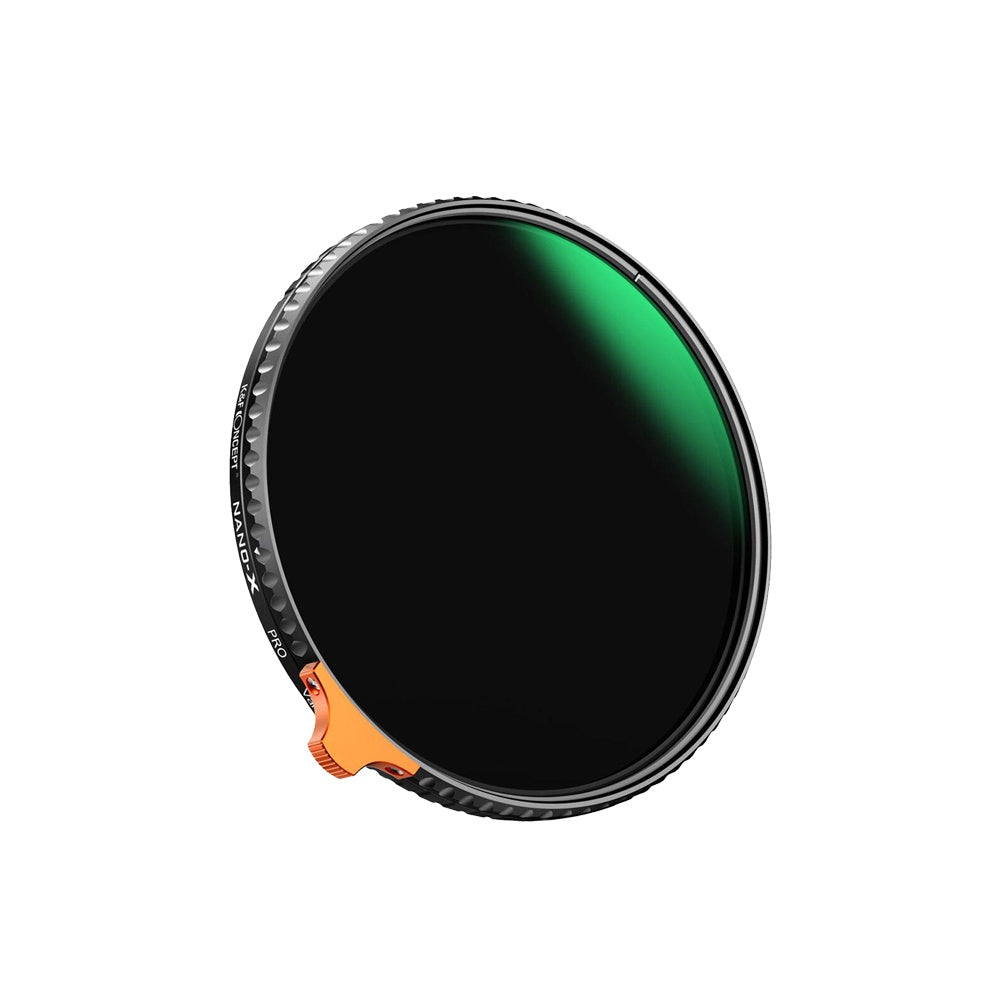 K&F Concept Nano-X Black Mist Series 1/4 ND8 to ND128 Variable Lens Filter with ND Neutral Density for DSLR Mirrorless Camera with Multi-Layer Coating and Lever Adjustment 49mm 52mm 55mm 58mm 62mm 67mm 72mm 77mm 82mm