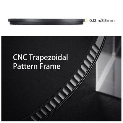 K&F Concept Nano-X Series 1/4 & 1/8 Density Black Diffusion Lens Filter Kit with Dream Cinematic Effect & Multilayer Coatings for DSLR and Mirrorless Camera 49mm, 52mm, 55mm, 58mm, 62mm, 67mm, 72mm, 77mm, 82mm