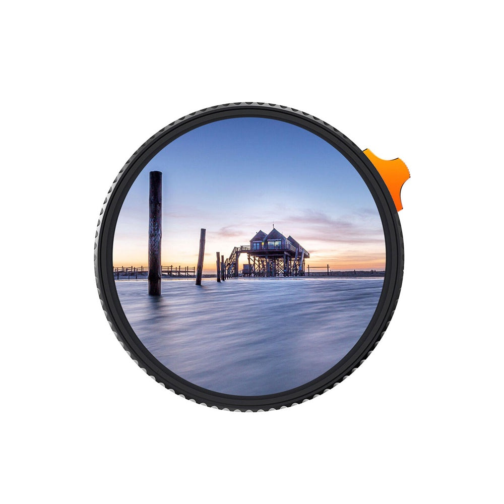 K&F Concept Nano-X Black Mist Series 1/4 ND8 to ND128 Variable Lens Filter with ND Neutral Density for DSLR Mirrorless Camera with Multi-Layer Coating and Lever Adjustment 49mm 52mm 55mm 58mm 62mm 67mm 72mm 77mm 82mm