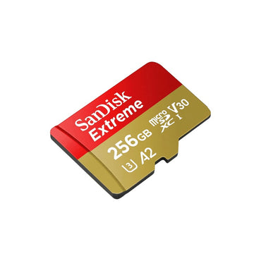 SanDisk Extreme Micro SD Card 256GB UHS-I SDXC Class 10, 190mb/s and 130mb/s Read and Write Speed SDSQXAV-256G-GN6MN