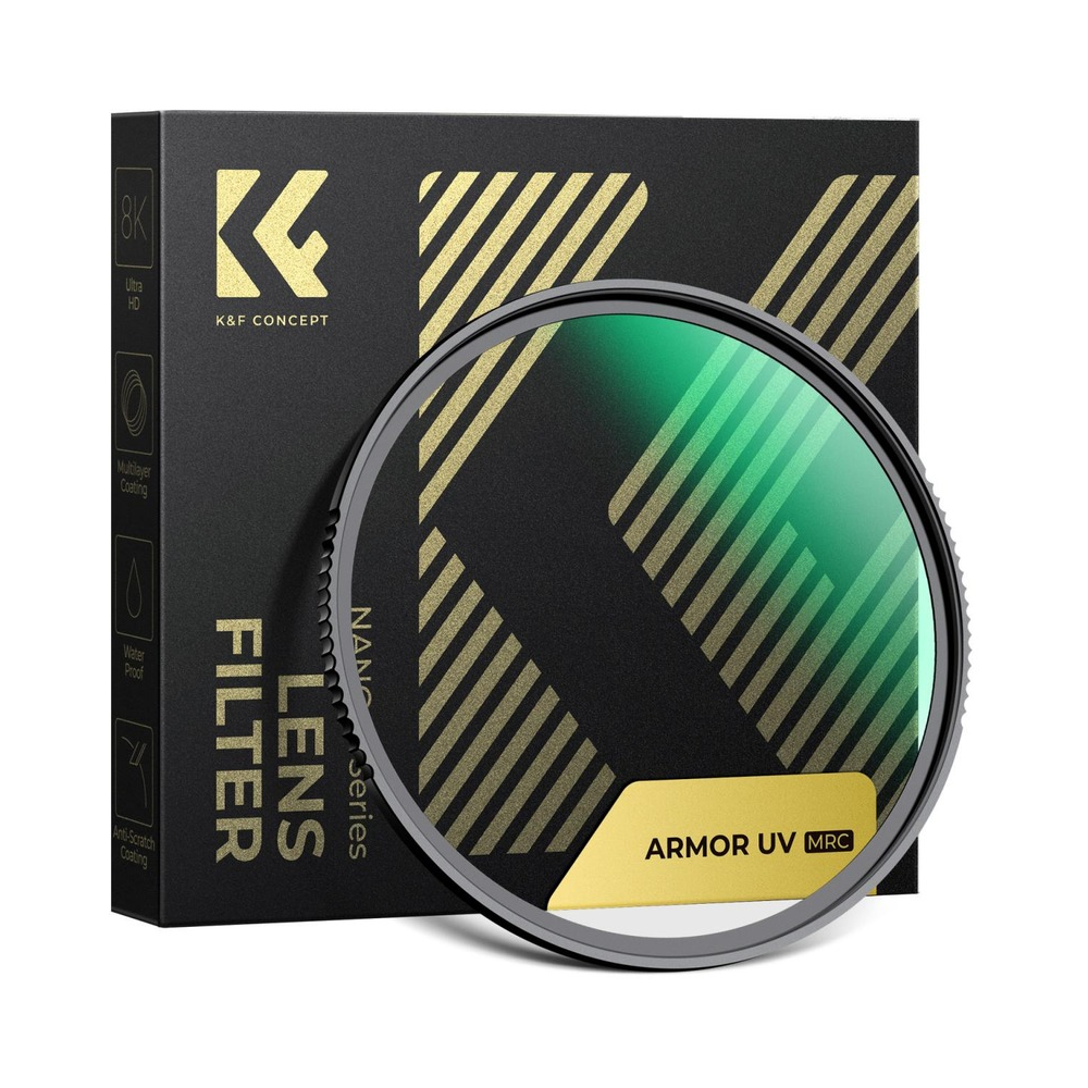 K&F Concept Nano-Xcel Series Explosive-Proof MCUV Lens Protection Filter