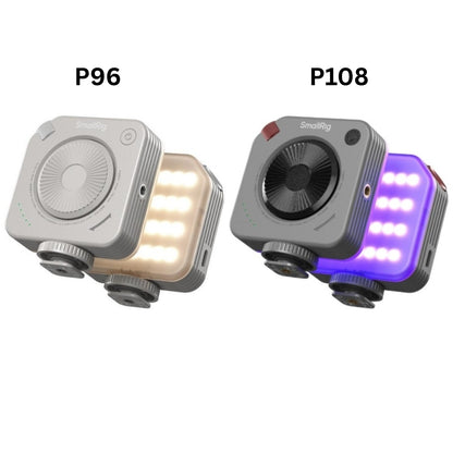 SmallRig P96 / P108 Neo mini LED Video Light Bi-Color / RGBWW with 2700K-6500K CCT