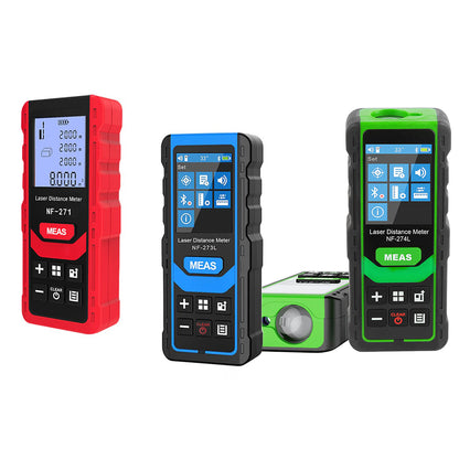 Noyafa Laser Distance Meter 70M / 80M Max Measurement Range, Multiple Measure Modes, Up to 50 Data Storage Set Units, and Backlit LCD Display Screen for Home Improvement and Industrial Tools | NF-271 NF-273L NF-274L