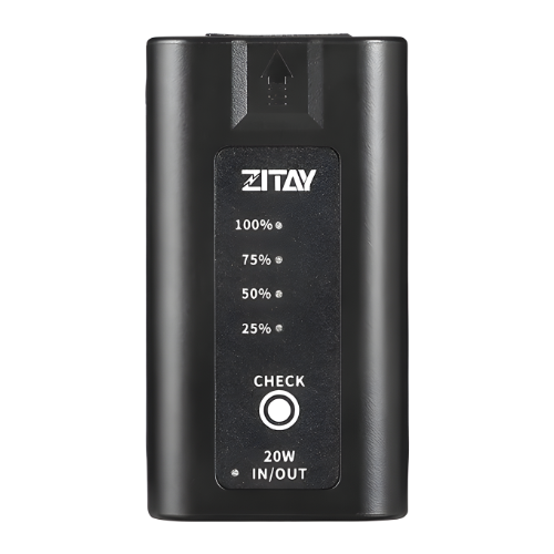 ZITAY NP-F750 46Wh/6400mAh USB-C Li-ion Battery for Sony L-Series