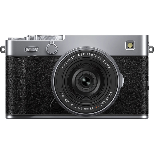FUJIFILM X-E5 Mirrorless Camera with XF 23mm F/2.8 R WR Lens 40.2MP X-Trans CMOS 5 HR Sensor, 6.2K Video, Configurable Film Simulation Modes, Weather-Resistant Lens, SDXC UHS-II Card Slot, 3.0" 3-Axis Touchscreen LCD for Photography | Black, Silver