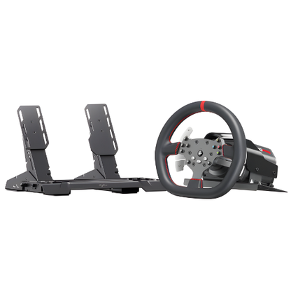 PXN V10 Series Racing Controller with 900° Force Feedback, Detachable Steering Wheel, Dual Paddle Shifters, Adjustable Pedals, 6-Speed Shifter (Pro) for PC, PS4, Xbox Series, Gaming & Console Accessories