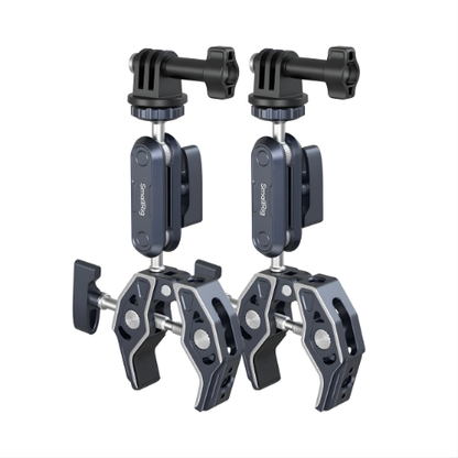 SmallRig Crab-Shaped Clamp with Ballhead Magic Arm with 3.5Kg Load Capacity, Anti-Twist Design and 360 Degree Adjustable Knob for Cameras, Monitors & LED Lights 3757B
