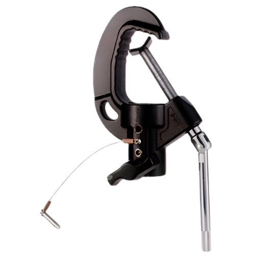 Dearkol MB-55 5/8" Heavy-Duty Junior C Pipe Clamp, 300kg Load, 28mm Socket for Studio Lighting