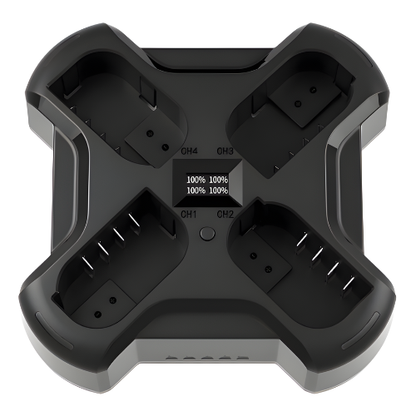 ZITAY DMW-BLK22 Fast 4-Channel Battery Charger for Panasonic DMW-BLK22 Batteries with LED