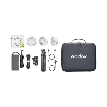 Godox ML100R | ML100Bi LED Video Lights Full RGB | Bi-Color with High CRI / TLCI, Adjustable Brightness & Color Temp, Onboard and App Control and Built-in Light Effect Presets for Photography, Videography, Live Streaming & Content Creation