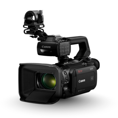 Canon XA75 4K UHD Camcorder Professional Video Camera with Dual-Pixel Auto Focus, 15x Optical Zoom Lens, 1" CMOS Sensor, DIGIC DV6 Processor, Dual XLR Mic Audio Input, 5-Axis Stabilization and UVC for Live Streaming, Recording, Broadcast