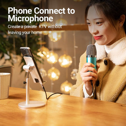 Vention 3.5mm TRRS AUX Male to Male Braided Audio Jack Cable with Gold Plated Plugs for Smartphone Speaker Computer