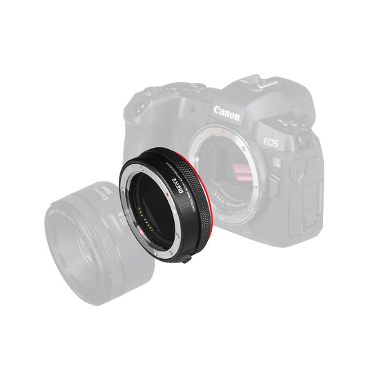 Meike MK-EFTR-B Auto Focus Control Ring Mount Adapter for Canon EF/EF-S Lens to EOS-R Cameras EOS R / RP / R5 / R6 / R7 / R10 / C70 Mirrorless Camera Setting Aperture, Shutter Speed, ISO