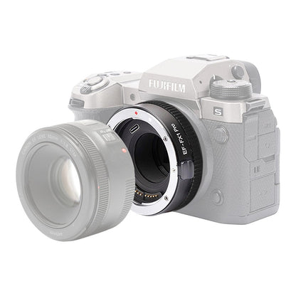 [CLEARANCE] Viltrox EF-FX1 Pro AF Autofocus Adapter for Canon EF/EF-S Lens to FUJIFILM X-Mount Camera with Aperture Control Ring, EXIF and IS Support and USB Type-C Firmware Upgrade Interface